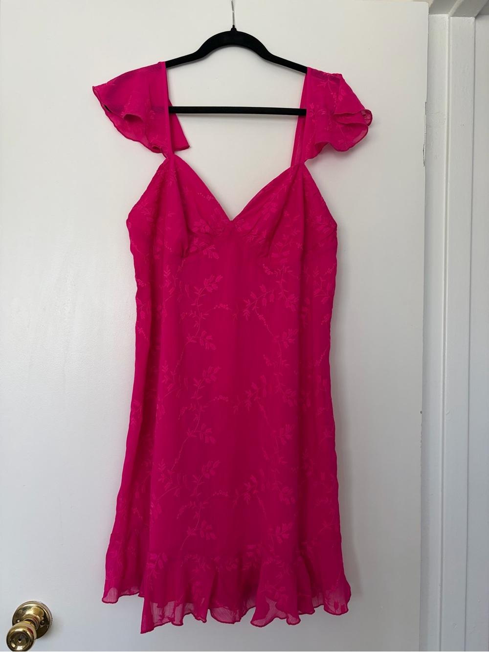 Betsey Johnson Hot Pink Mini Dress